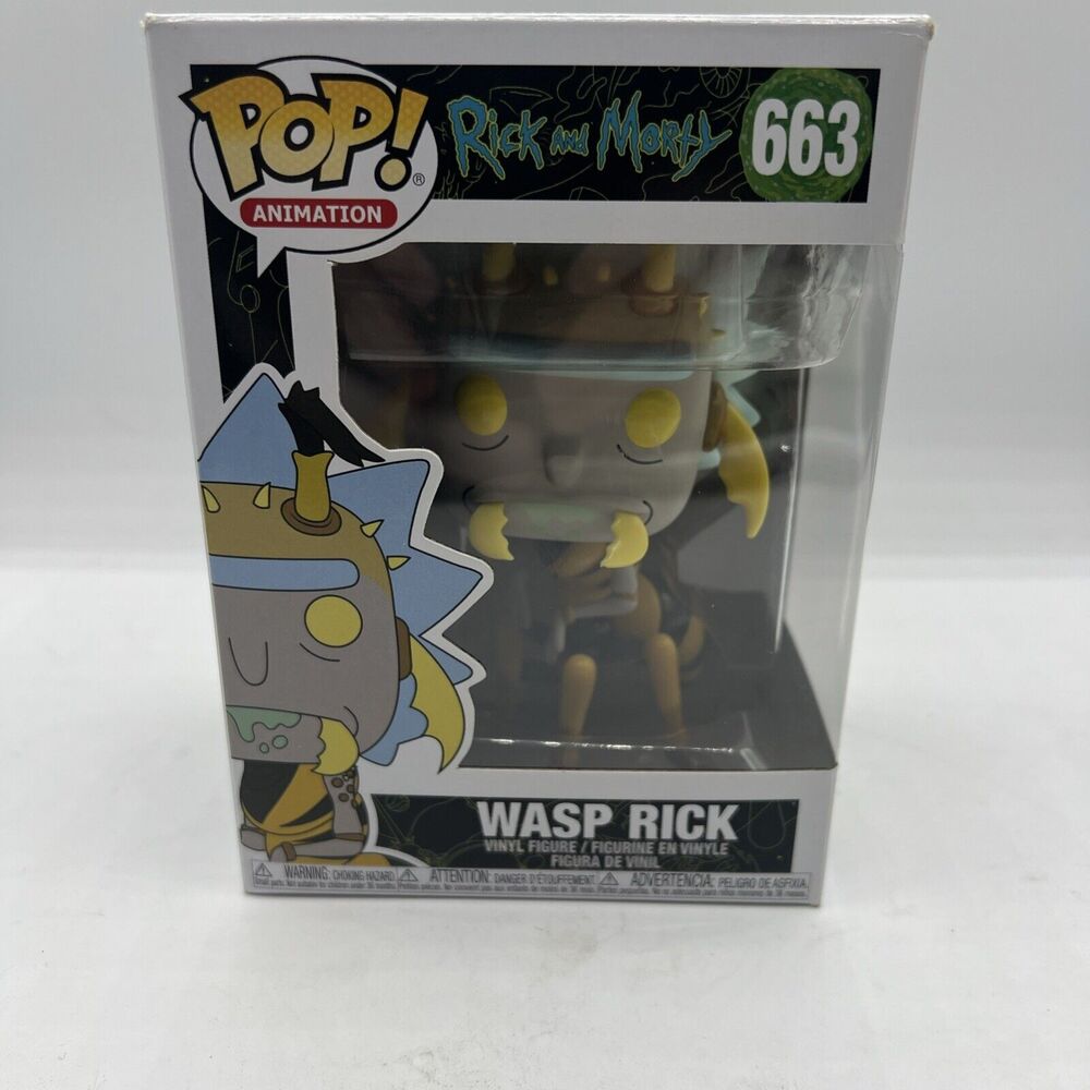 Funko Pop! Vinyl: Rick and Morty - Wasp Rick #663